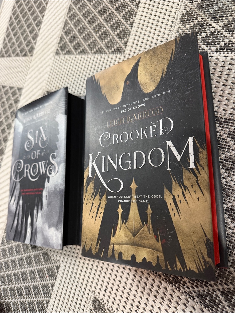 1st Edition Six of Crows & Crooked Kingdom by Leigh Bardugo